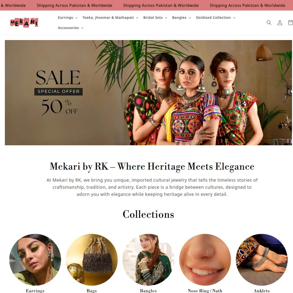 Mekarib RK website by PearlMind